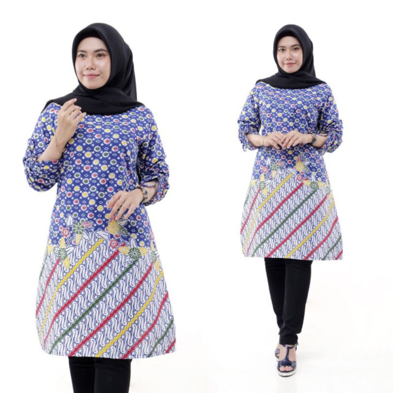 TUNIK BATIK WANITA // TUNIK BATIK JUMBO