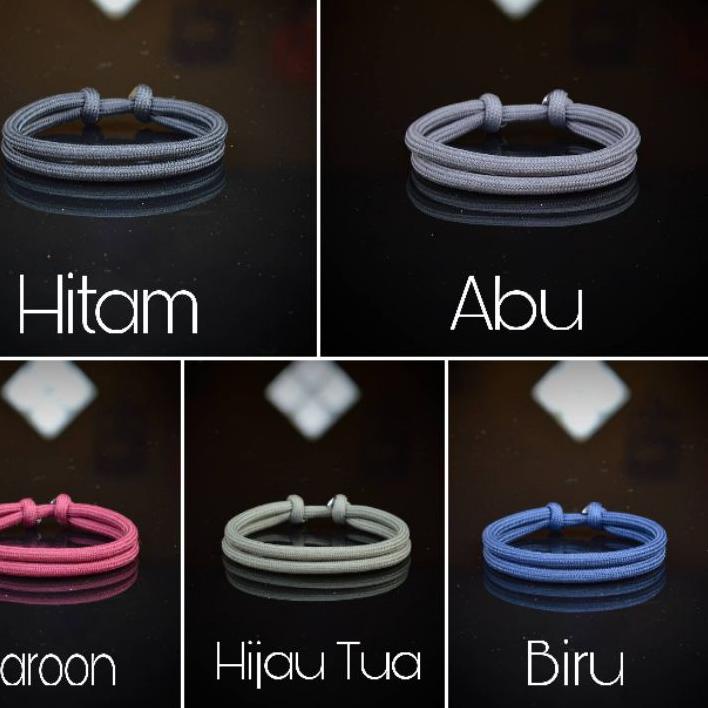 Gelang Couple Insial Nama Huruf Pasangan Sahabat kode SE 155