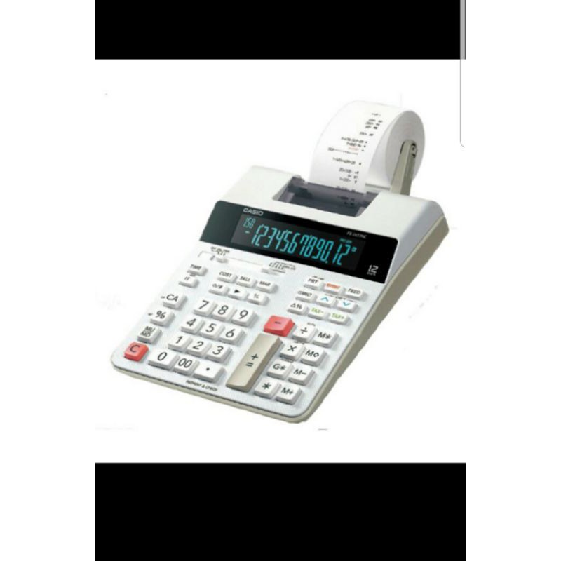 

casio kalkulator calculator printing print struck struk fr2650rc