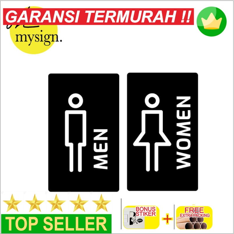 

Terlaris TOILET SIGN ACRYLIC | SIGN TOILET TIMBUL AKRILIK Elegan