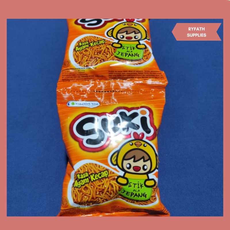 

|SUKI STIK MIE ALA JEPANG RASA AYAM KECAP 18gr| 1pack 10pcs