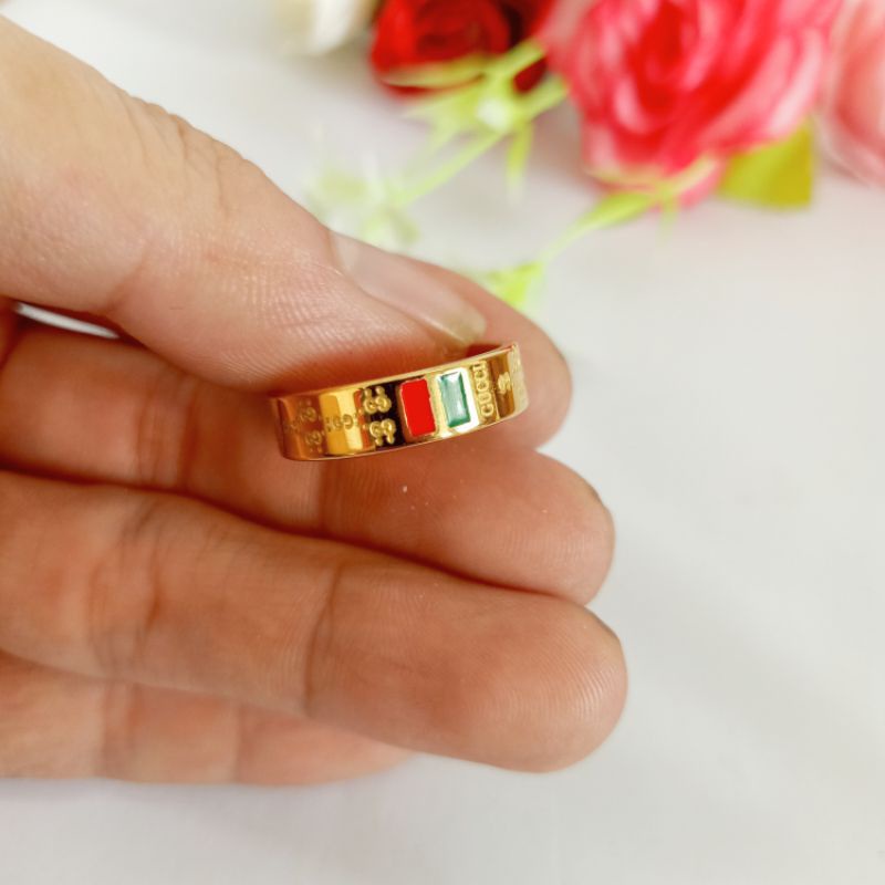 CINCIN TITANIUM ANTI KARAT WARNA TAHAN LAMA