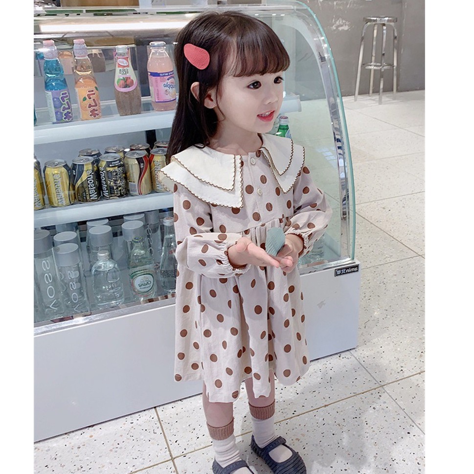 CG DR73- Dress Anak Perempuan Import NEW POLKADOT