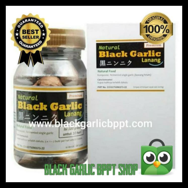 

Ind Natural Black Garlic #Premium 200 gr - Bawang Lanang - 100 gr TERMURAH Kode 734