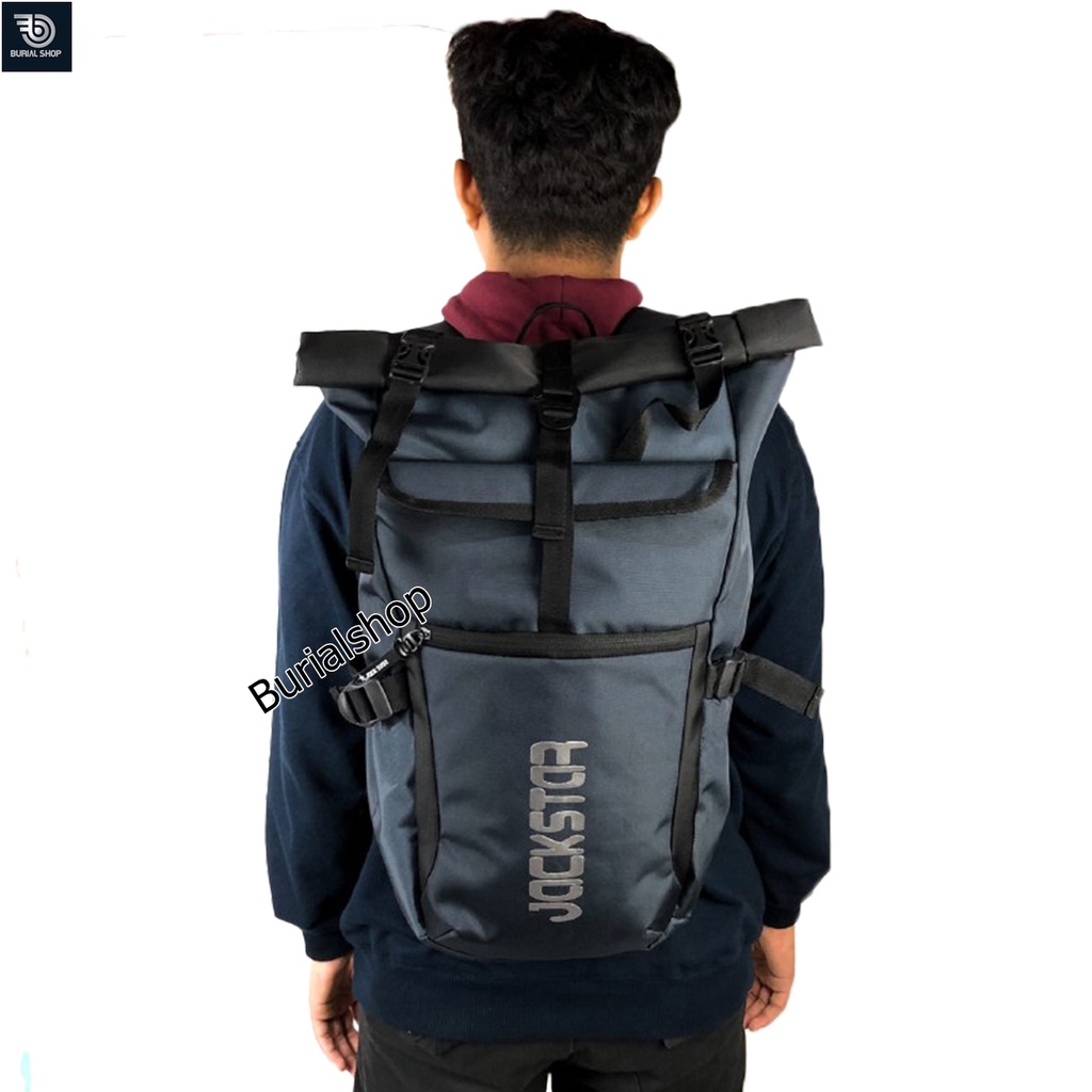 Tas Ransel Backpack Outdoor Jackstar 25 Liter Travel Traveling Gunung Hiking Sekolah Laptop Terbaru Pria Wanita Cowok Cewek BS