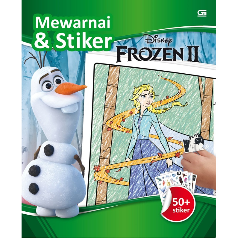 

frozen ii: mewarnai & stiker (color & sticker pad)