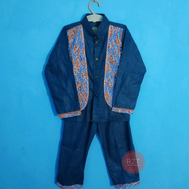 Baju koko setelan anak umur 5-6 tahun