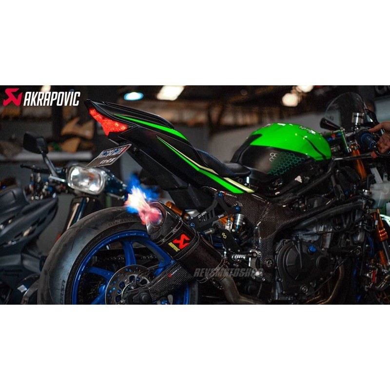 Knalpot Akrapovic Kawasaki Zx25r | ZX25R Fullsystem Original | Knalpot Zx25r Akrapovic