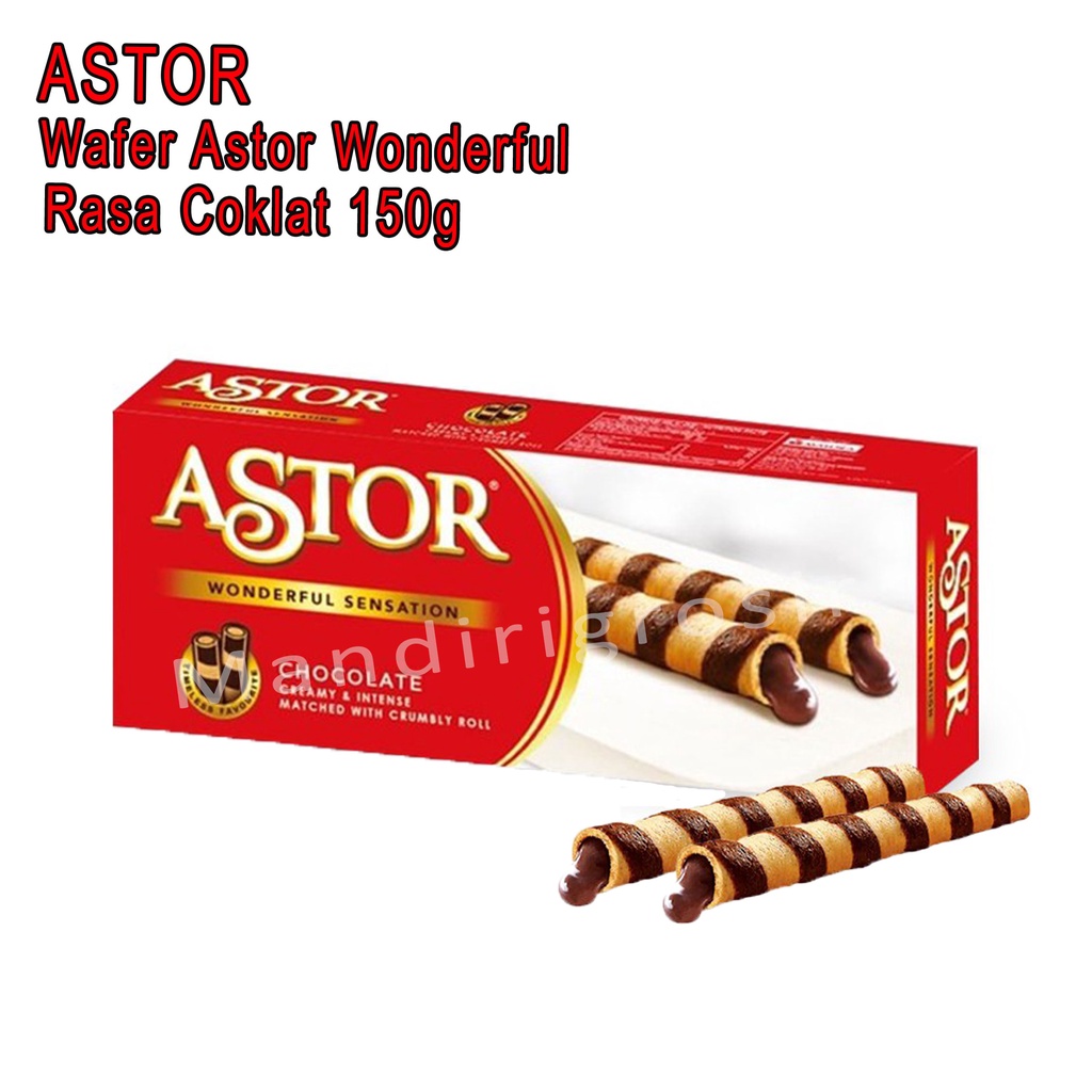 WAFER * ASTOR WONDERFUL SENSATION * RASA CHOCOLATE  * 150g