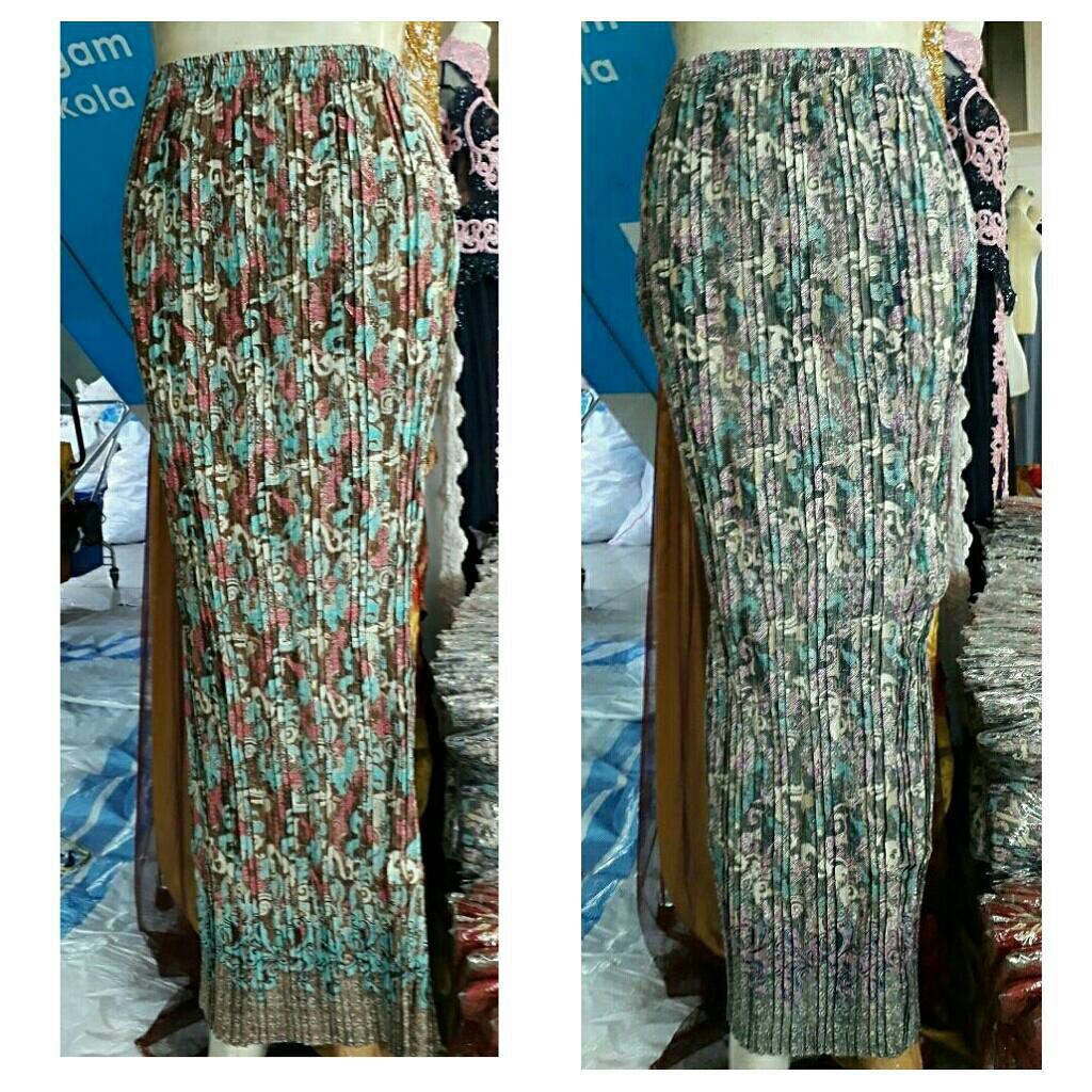 Rok Plisket Batik Spesial Lebaran Termurahhh Kwalitas Premium