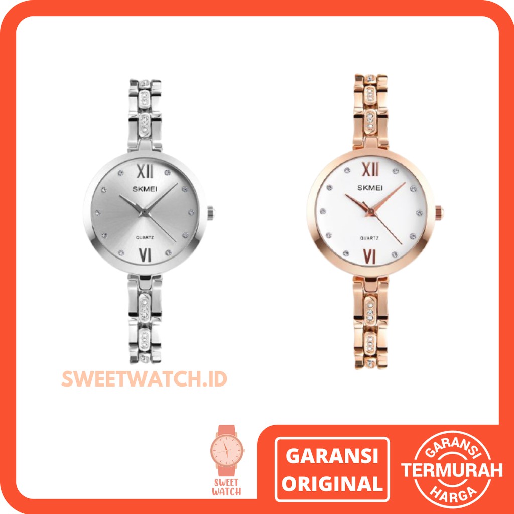 Jam Tangan SKMEI 1225 Jam Skmei Jam Tangan Cewek Jam Tangan Wanita Jam Tangan Rantai Jam Cewek