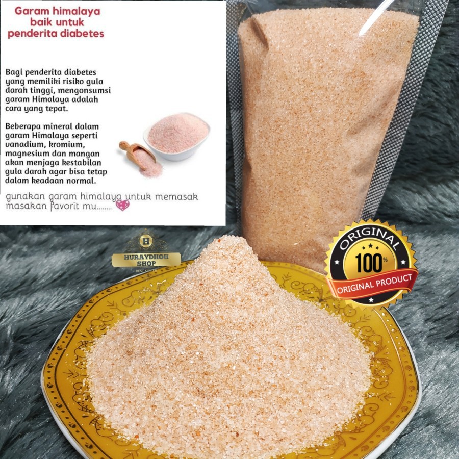 

Garam Himalaya Himalayan Pink Fine Salt 500grm Original