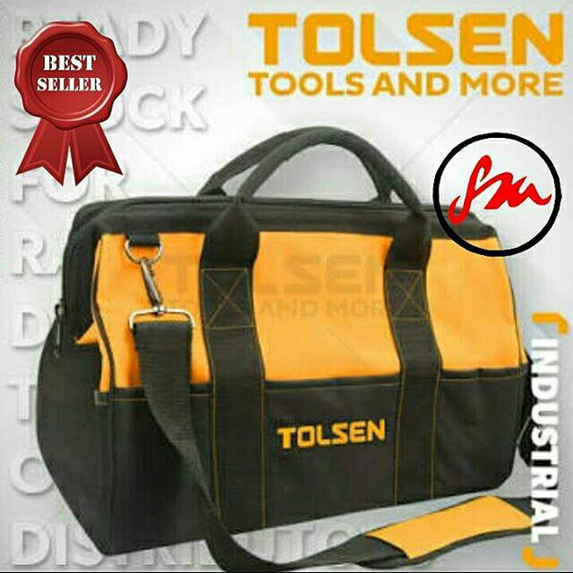 Tas Toolbag/Tas perkakas TOLSEN 17" original heavy duty