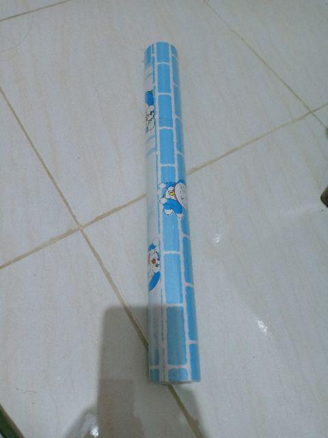 Wallpaper Doraemon Bata Biru Uk 45cmx10m Kode 1641