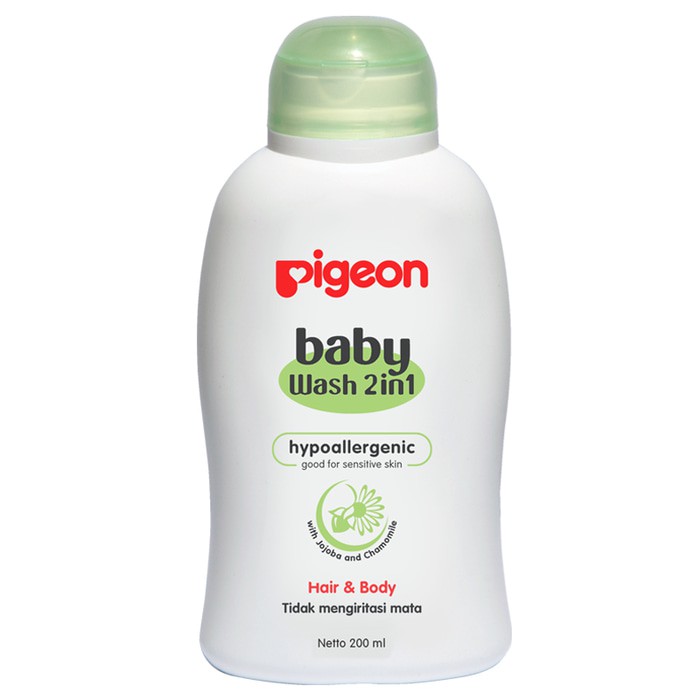 Pigeon Baby Wash 2in1 / Sabun Mandi+Shampoo