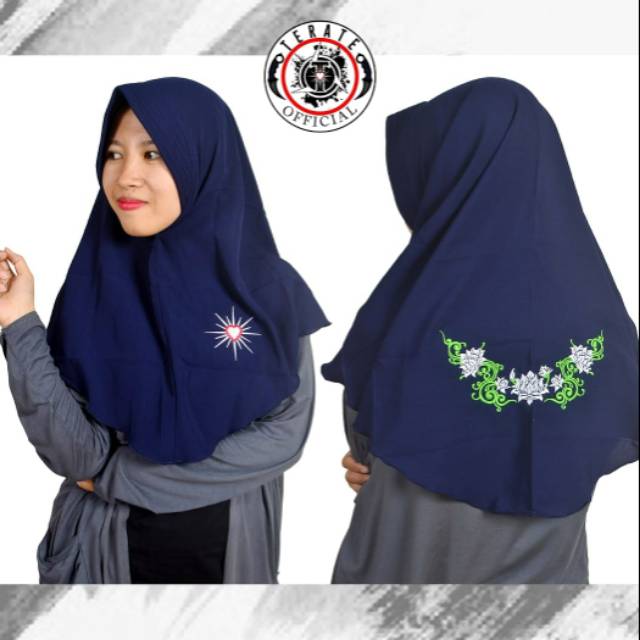 Jilbab PSHT Instan Navy