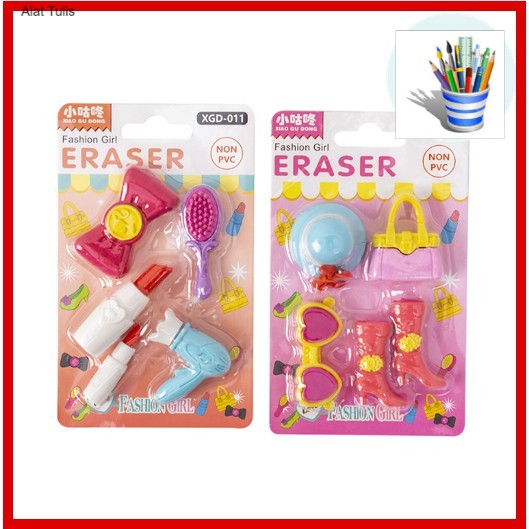 

Penghapus Karakter Lucu Fashion Girl Set OK0213