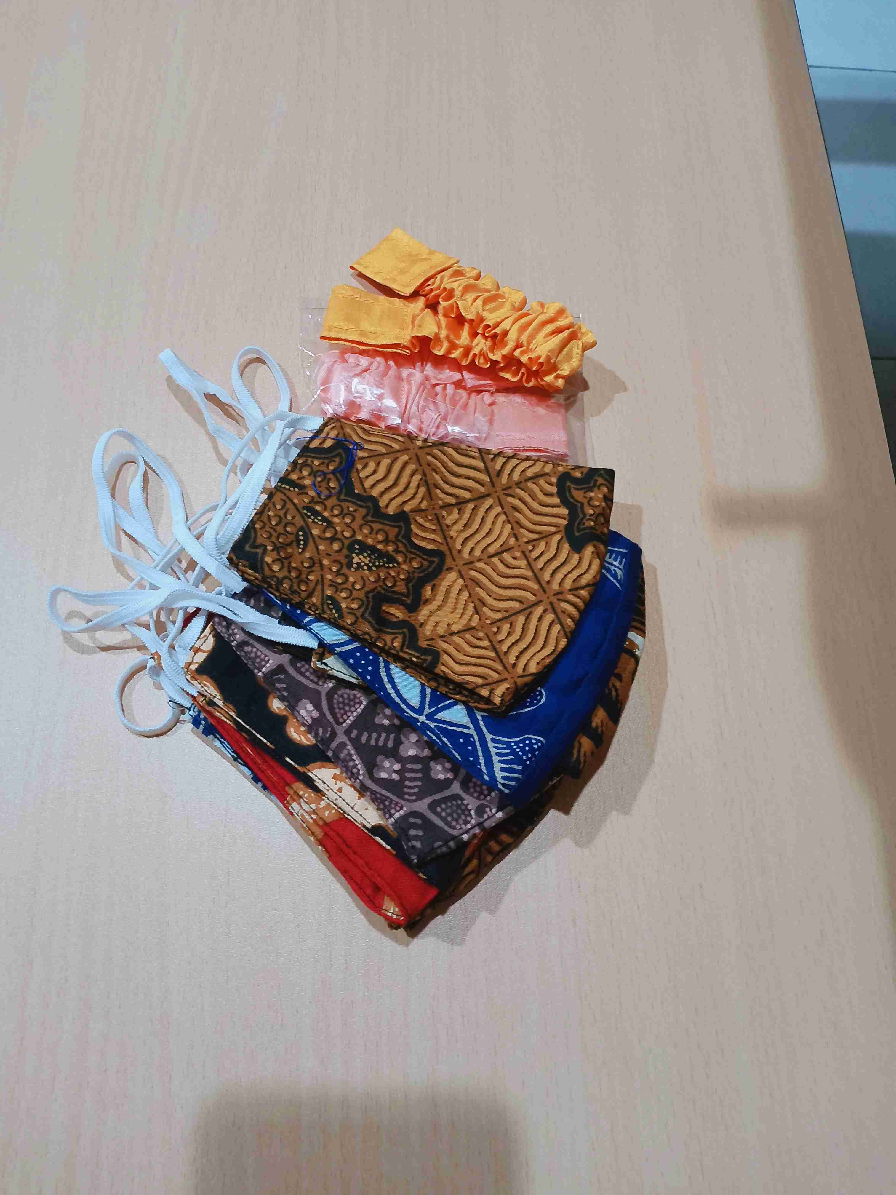 Masker Anak Masker Kain Anak Masker Anak Kain Batik Earloop