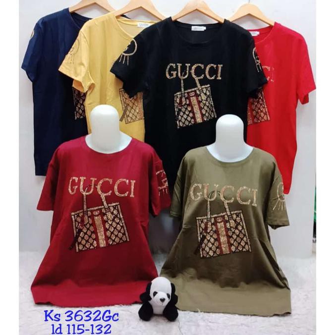 Kualitas Terbaik Kaos Lengan Pendek Jumbo Tiramisu BlinkBaggu XXL Import MURAH