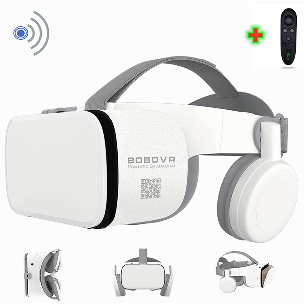 BOBOVR Z6 Upgrade 3D Glasses VR Headset Google Cardboard Virtual Reality Glasses Wireless VR Helmet