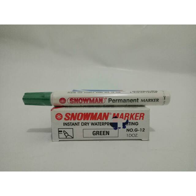 

Snowman Permanent G-12 Hijau