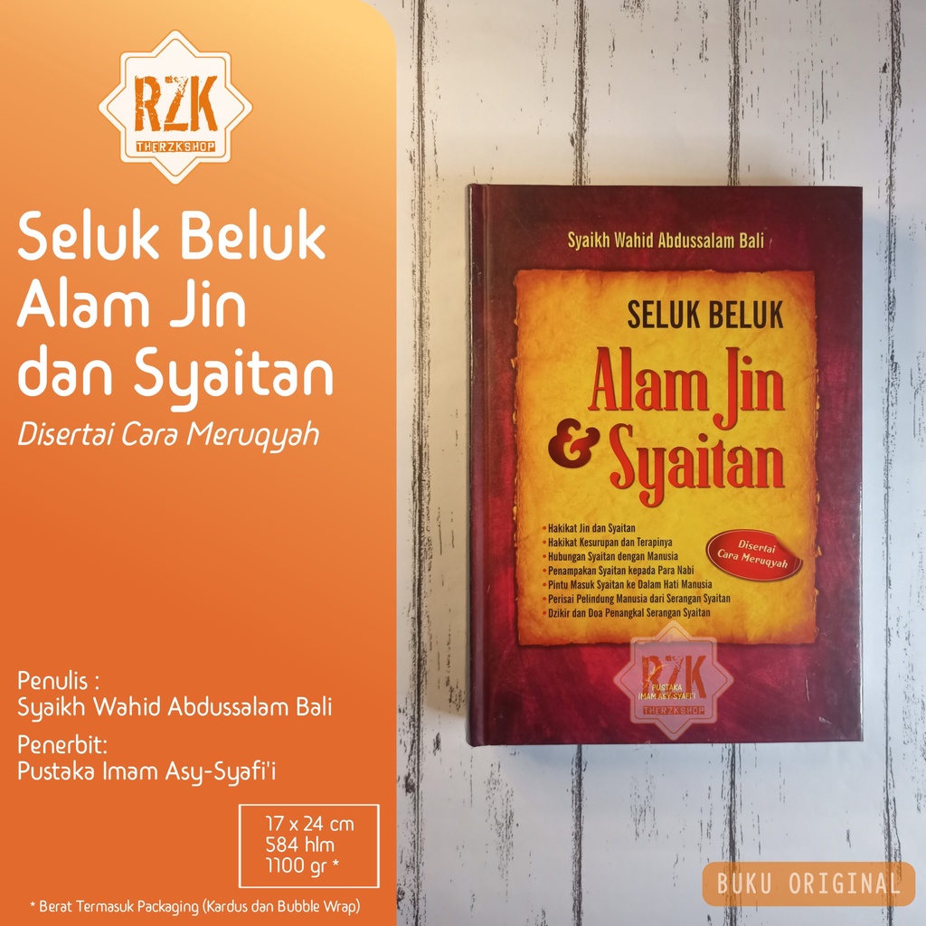 Buku Seluk Beluk Alam Jin dan Syaitan