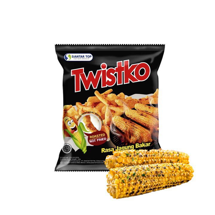 

SIANTAR TOP Twistko Premium Rasa Jagung Bakar 30 g