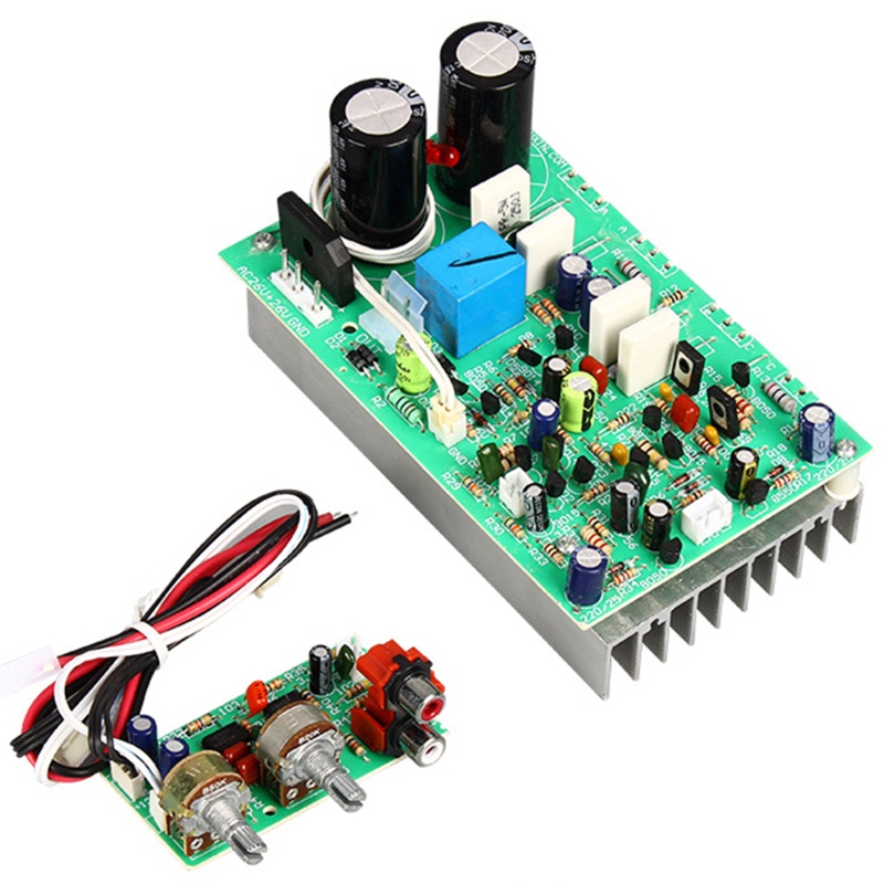 Gro SUB250W HiFi Amplifier Board 4558op Ampli 250W Max Output Subwoofer Amplifier Board Untuk Penggemar DIY