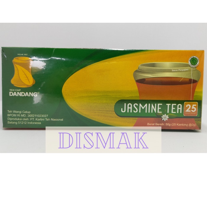 

TEH-DAUN- TEH CELUP CAP DANDANG - JASMINE TEA -DAUN-TEH.