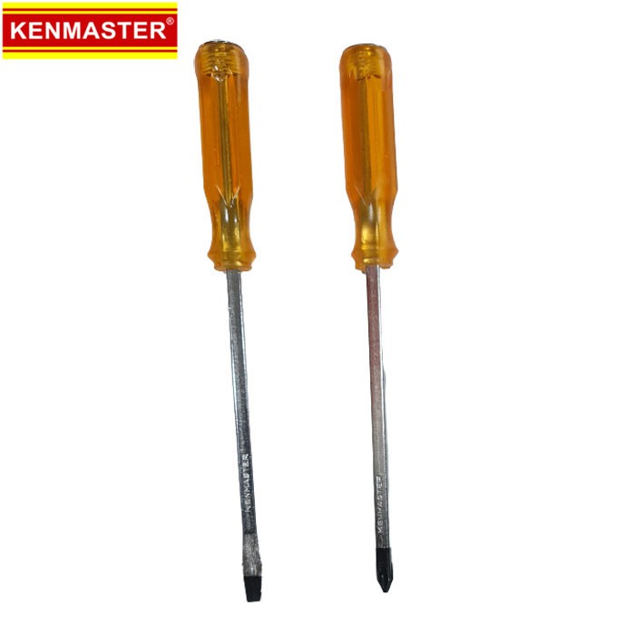 Kenmaster Obeng Ketok 5 Inch Plus Minus Ujung Magnet