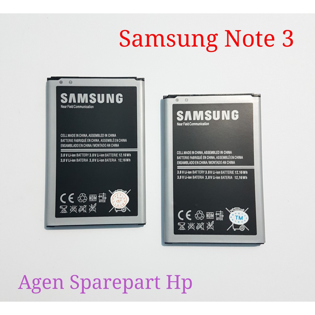 Baterai Batre Battery Samsung Galaxy Note 3 N900 N9000