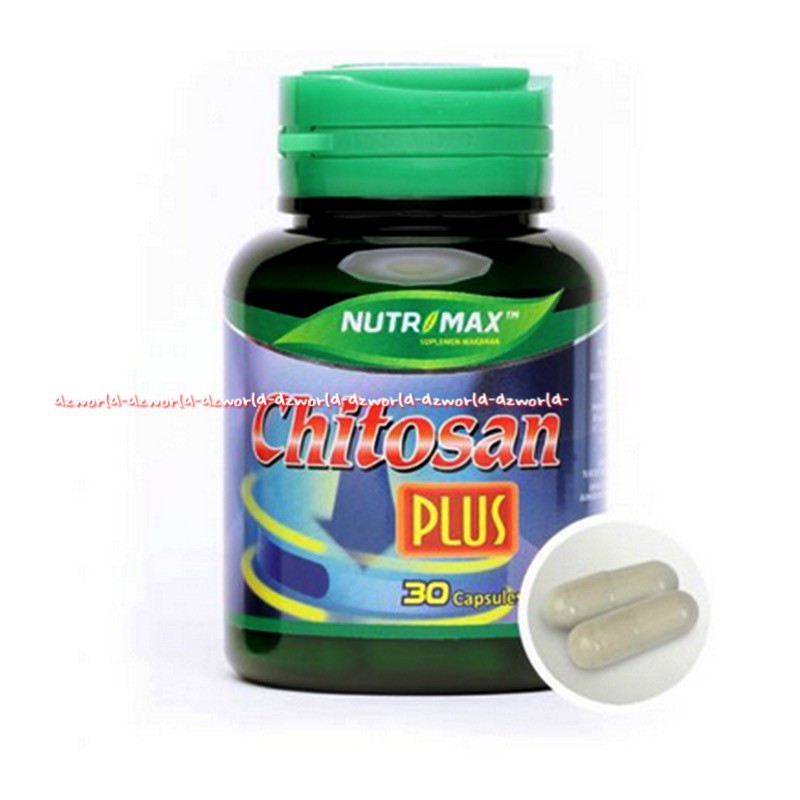 Nutrimax Chitosan Plus 30kapsul Obat Diet Mengurangi Lemak Nutri Max Citosan