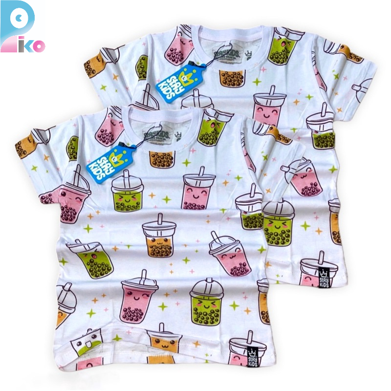 Piko kaos distro anak usia 1-12 tahun bahan katun