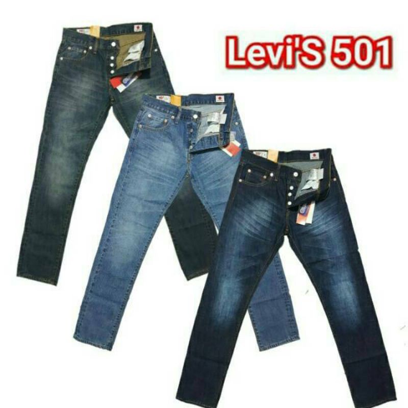 terlaris celana panjang Levi's pria Levi's 501