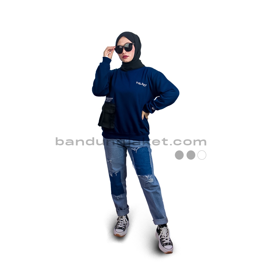 HOLYRIDER Sweatshirt Pocket Down NEVY