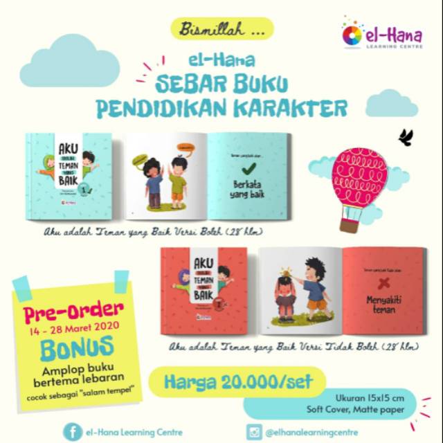 Buku pendidikan karakter Elhana