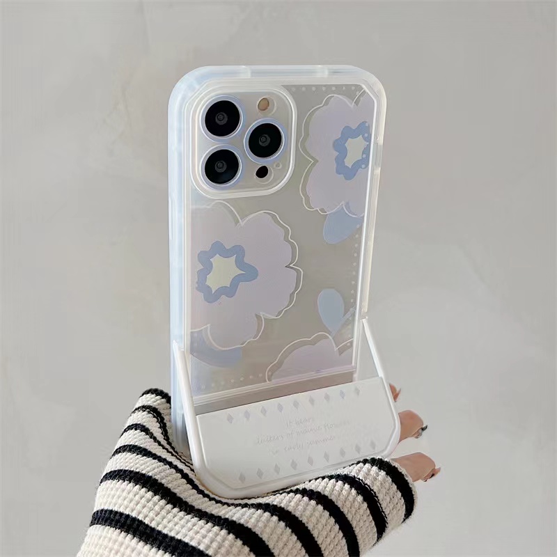 Soft Case Silikon TPU Transparan Motif Bunga Untuk iPhone 13 Pro Max 12 11 XS XR X 8 7 6 6s Plus SE2020