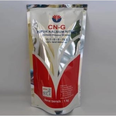 Pupuk Kalsium Nitrat CNG / Calnit/ Calcinit Kemasan 1 kg PAK TANI