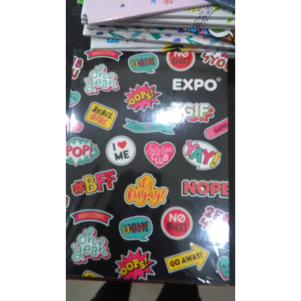 BUKU TULIS BOXY LOCOMOTIF 42 LEMBAR CAMPUS WARNA MOTIF BERGARIS LUSIN ECER GROSIR EXPO NOTEBOOK-BFF