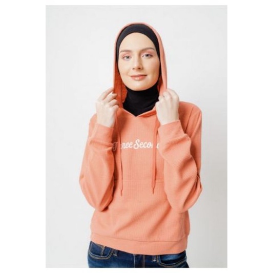 HOODIE CEWEK 3SECOND NEW ARRIVAL 3WARNA PEACH MAROON NAVY (HARGA TERBAIK)