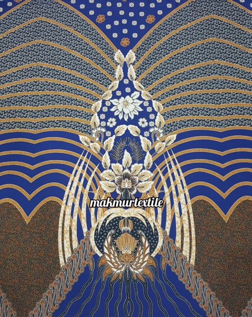 Kain batik sutra halus #48 / batik silky / batik pola
