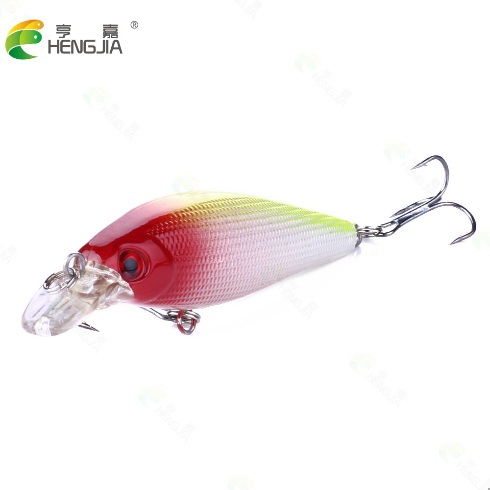 Hengjia 4pcs Umpan Pancing Tiruan Bentuk Ikan Kecil 8.5cm 10.3g