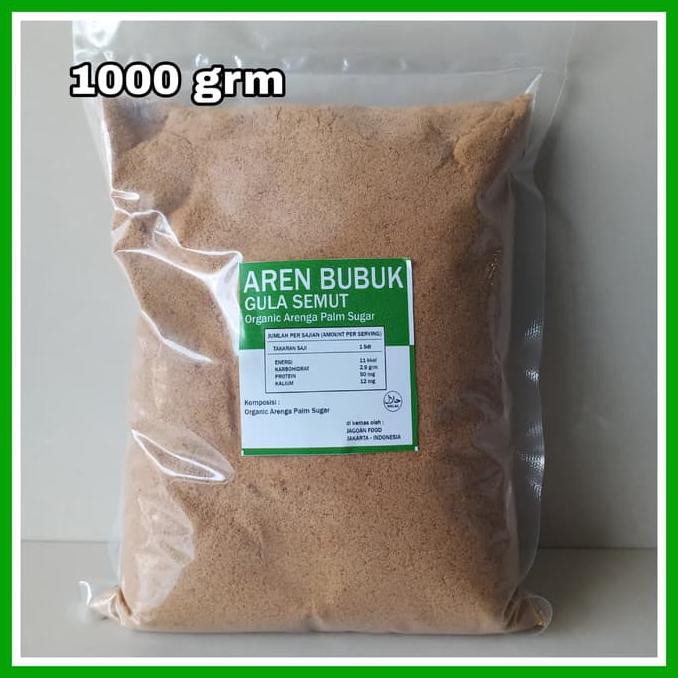 

SPECIAL!! 1000GRM / 1 KG GULA AREN BUBUK ORGANIK PALM SUGAR GULA SEMUT ORGANIK