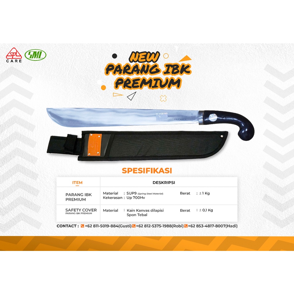 MACHETE TEBAS  C/E COVER IBK PREMIUM