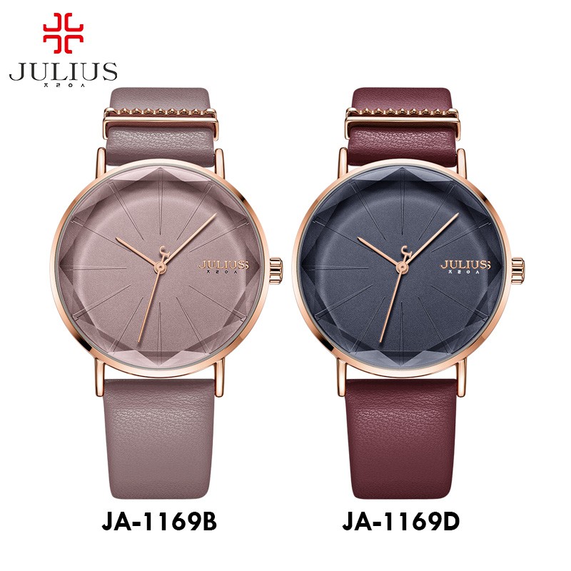 Julius JA-1169 / JA1169 Jam Tangan Wanita Korea Original Desain Cantik dan Simple