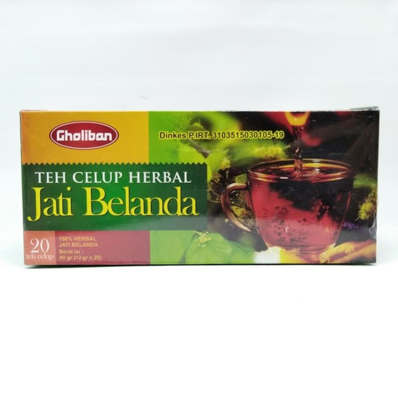 

Teh Celup Daun Jati Belanda Gholiban 20 Sachet