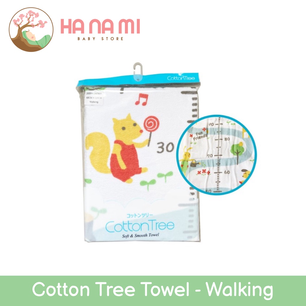 Cotton Tree Towel | Handuk Bayi Lembut