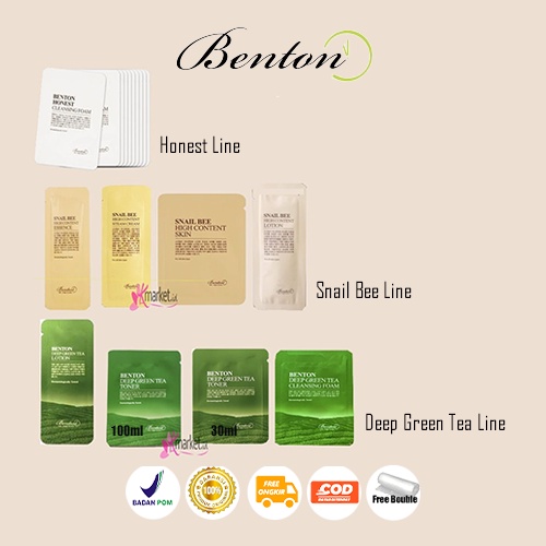 Benton Sample sachet