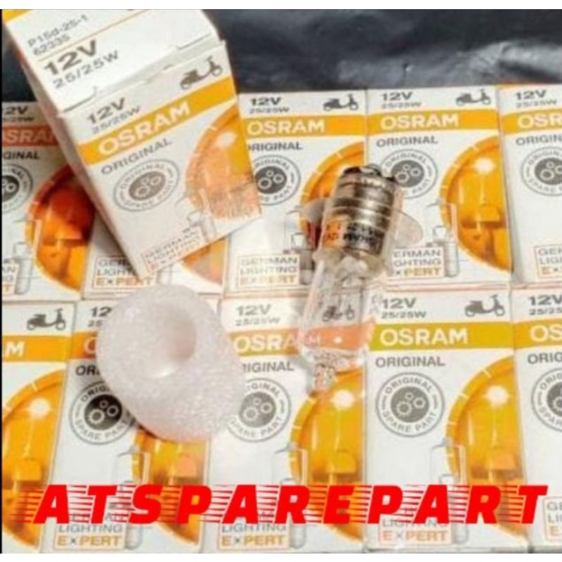 PROMO FLASH SALE ATS Bohlam Depan Osram 12V 25/25W All Motor