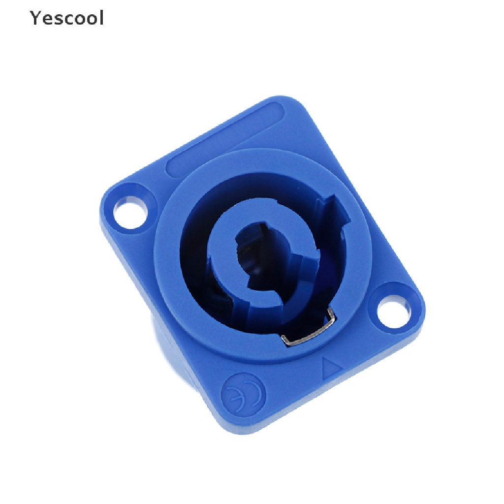 Yescool NAC3FCA  3 Pin Female Panel PowerCon Socket Audio Connector Socket 20A/250V .